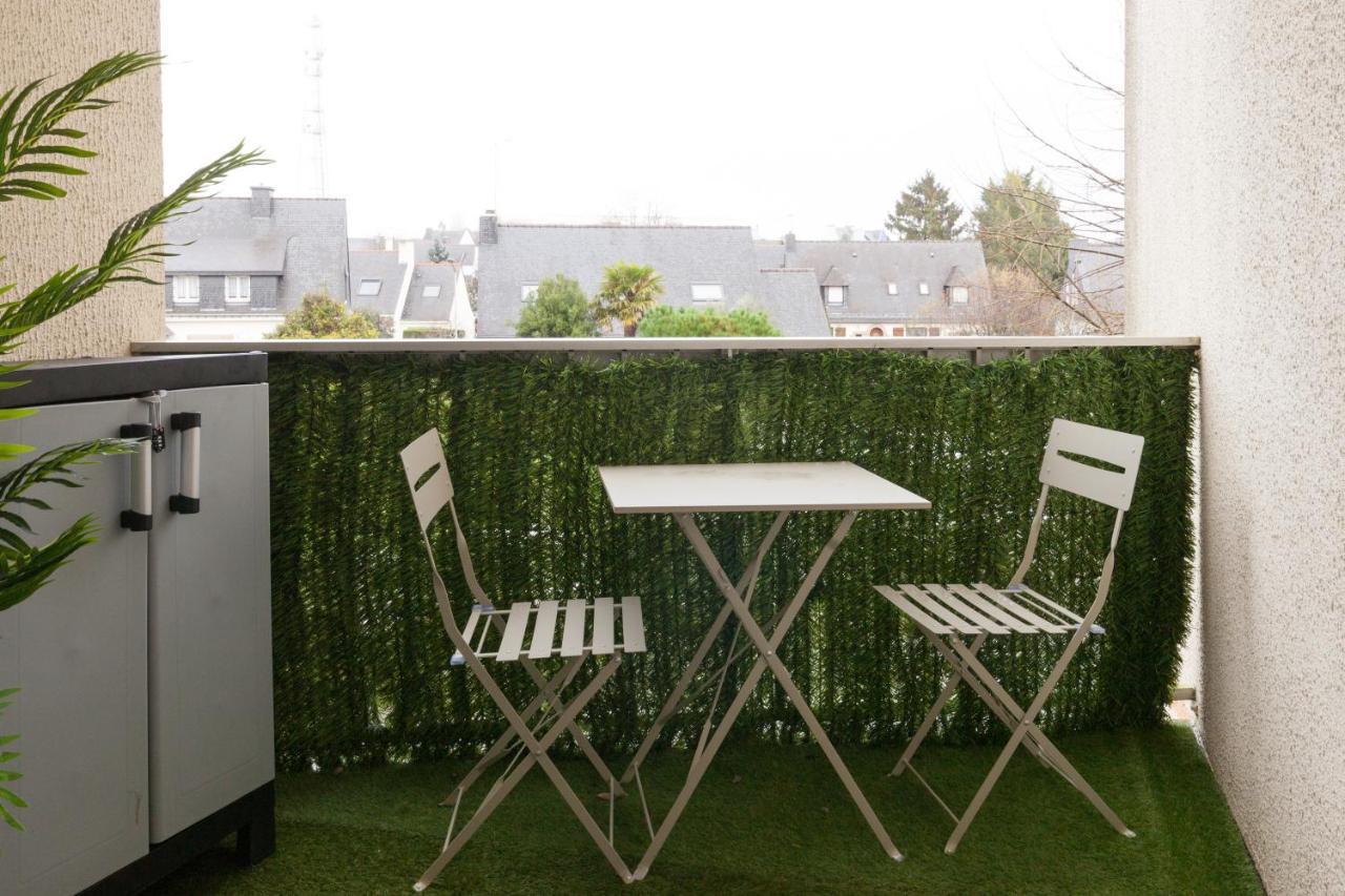 Ty Kernoguet - Studio - Parking - Wifi- Balcon 瓦讷 外观 照片