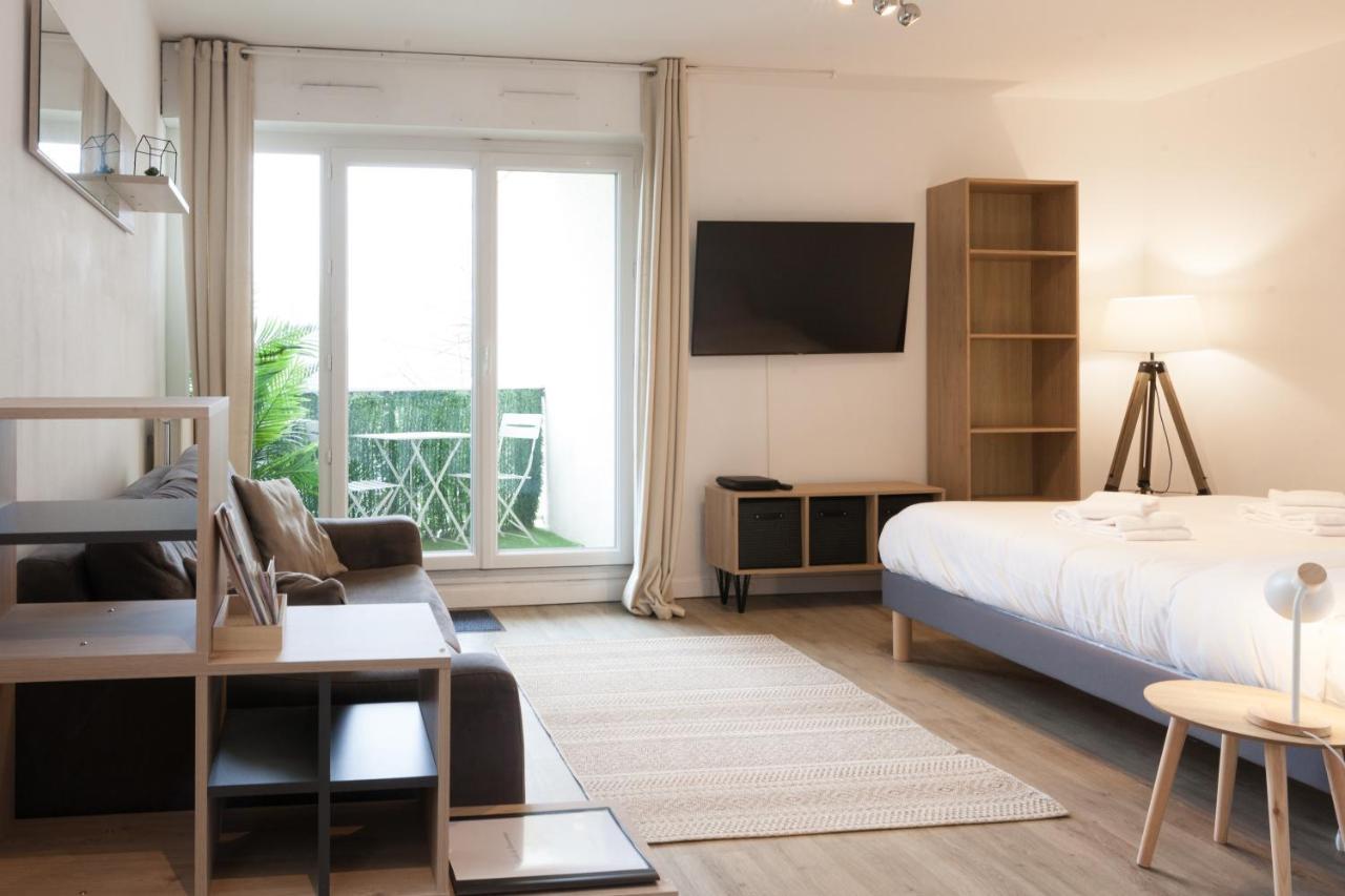Ty Kernoguet - Studio - Parking - Wifi- Balcon 瓦讷 外观 照片